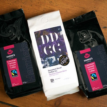 2+1 227g Harrie's and Decaf-Harrie's Coffee